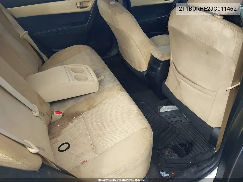 2018 TOYOTA COROLLA VIN 2T1BURHE2JC011462 — фото 8