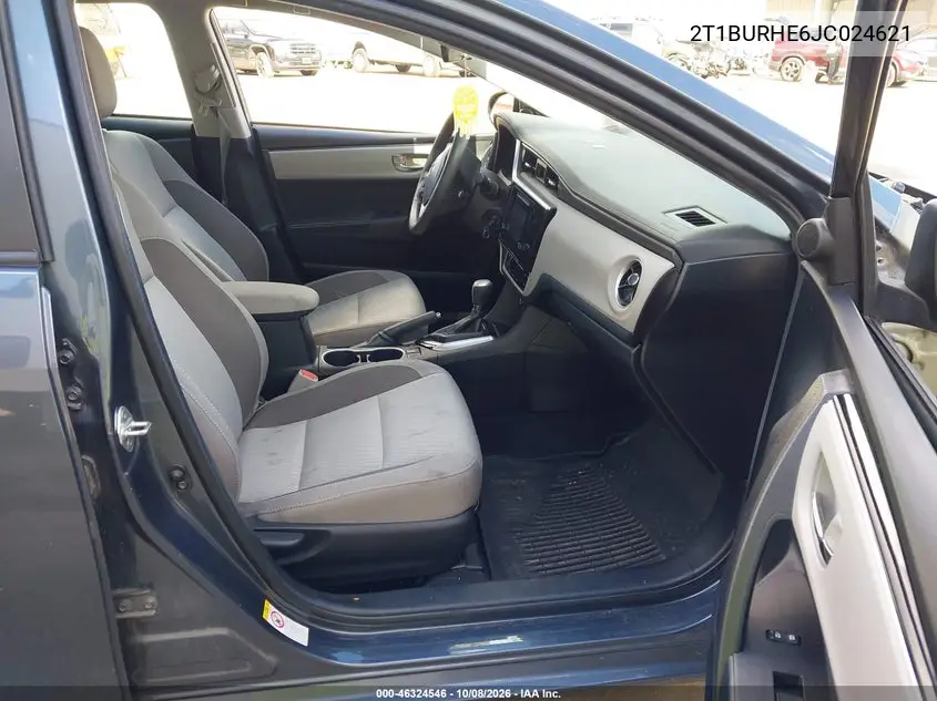 2018 TOYOTA COROLLA VIN 2T1BURHE6JC024621 — фото 5