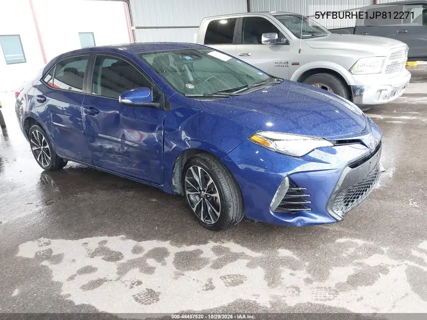 TOYOTA COROLLA 2018, VIN 5YFBURHE1JP812271
