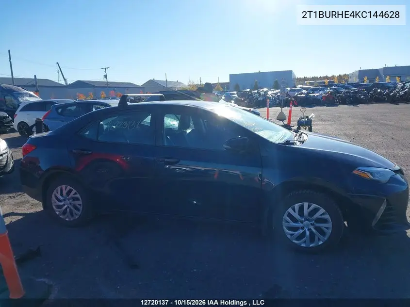 2019 TOYOTA COROLLA VIN 2T1BURHE4KC144628 — фото 13