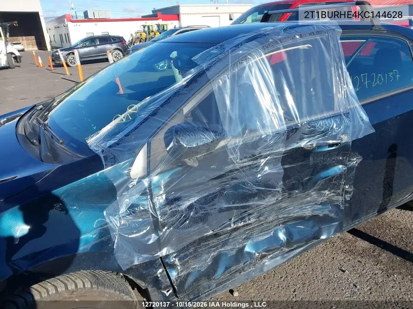 2019 TOYOTA COROLLA VIN 2T1BURHE4KC144628 — фото 20