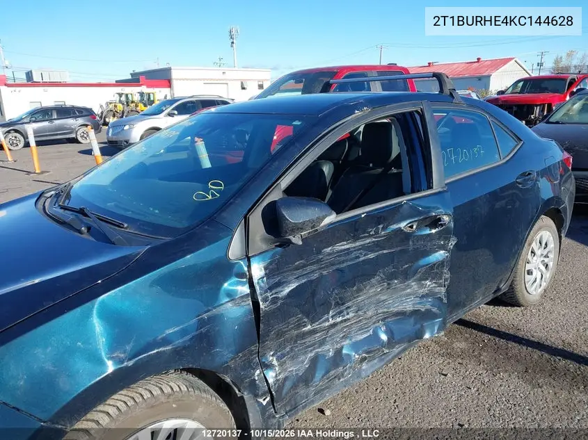 2019 TOYOTA COROLLA VIN 2T1BURHE4KC144628 — фото 6