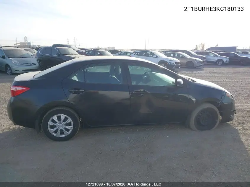 2019 TOYOTA COROLLA VIN 2T1BURHE3KC180133 — фото 14