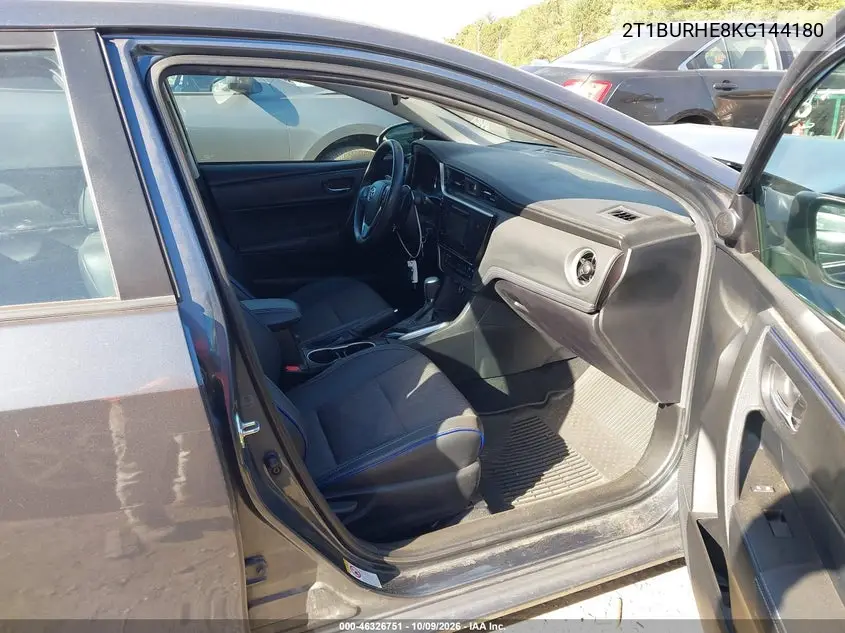 2019 TOYOTA COROLLA VIN 2T1BURHE8KC144180 — фото 5