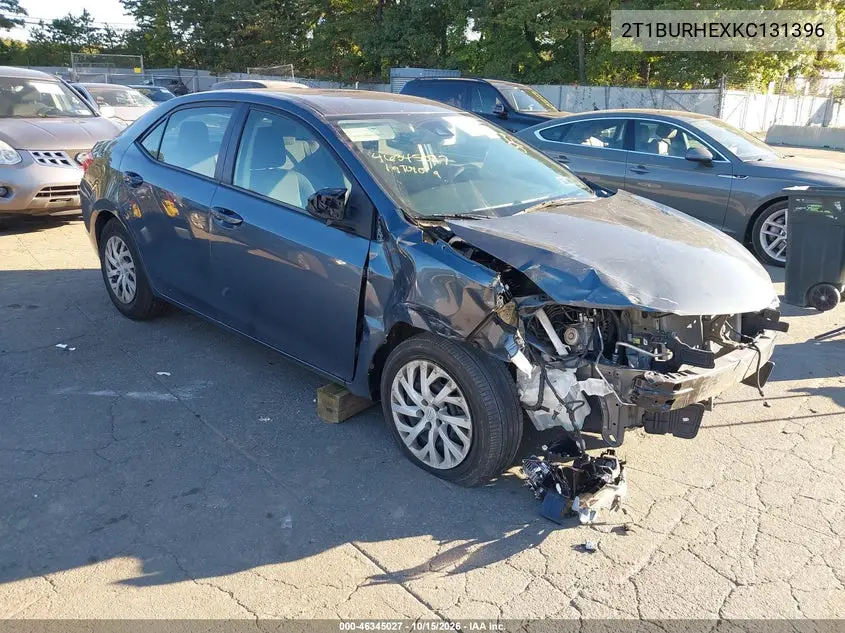 TOYOTA COROLLA 2019, VIN 2T1BURHEXKC131396