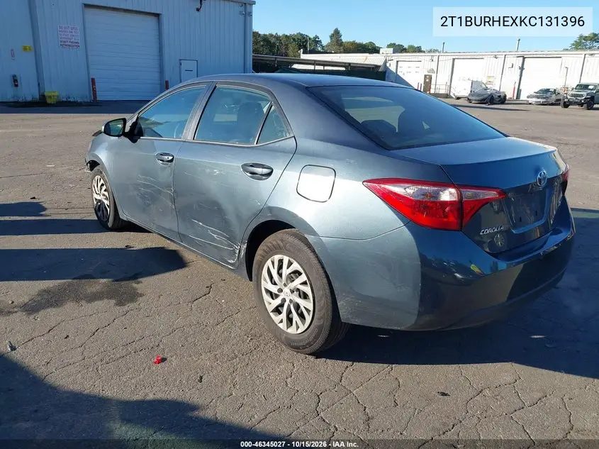 2019 TOYOTA COROLLA VIN 2T1BURHEXKC131396 — фото 3