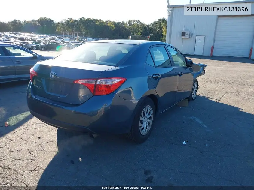 2019 TOYOTA COROLLA VIN 2T1BURHEXKC131396 — фото 4