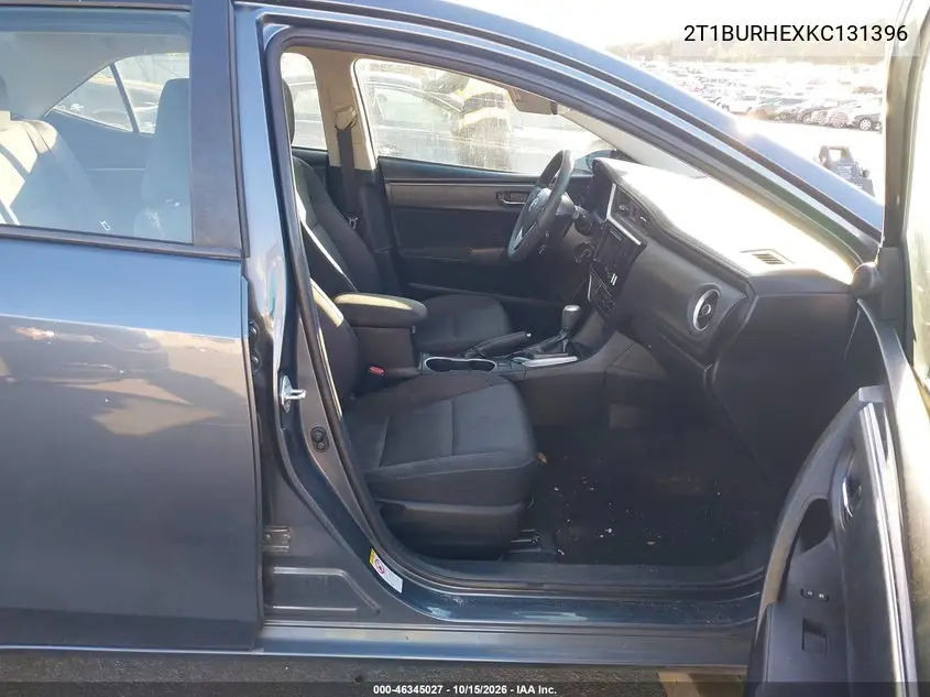 2019 TOYOTA COROLLA VIN 2T1BURHEXKC131396 — фото 5