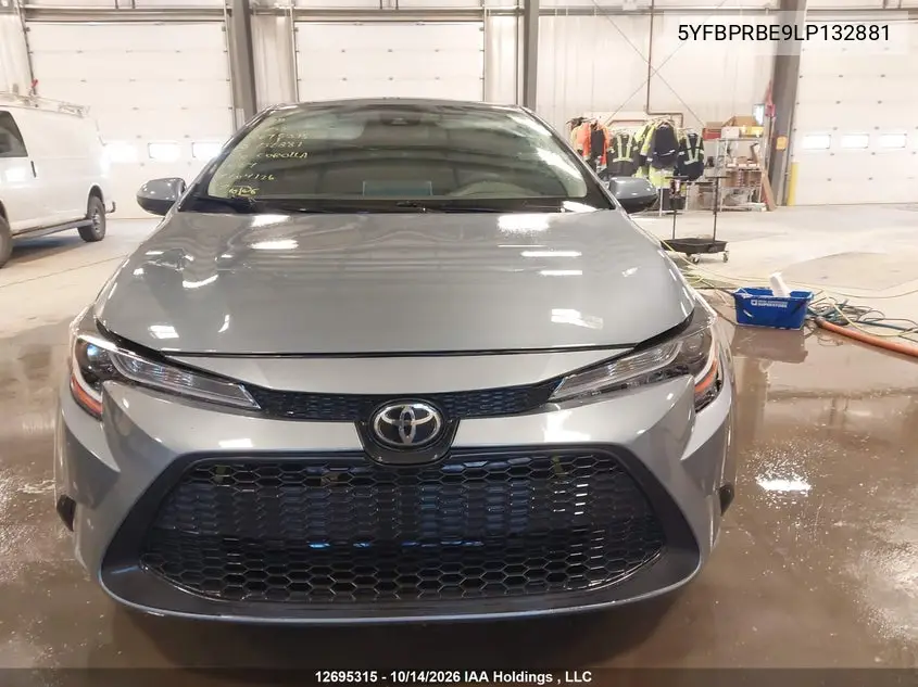 2020 TOYOTA COROLLA VIN 5YFBPRBE9LP132881 — фото 12