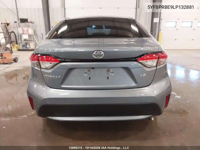 2020 TOYOTA COROLLA VIN 5YFBPRBE9LP132881 — фото 16