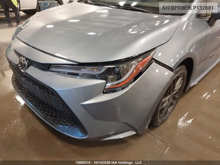 2020 TOYOTA COROLLA VIN 5YFBPRBE9LP132881 — фото 6