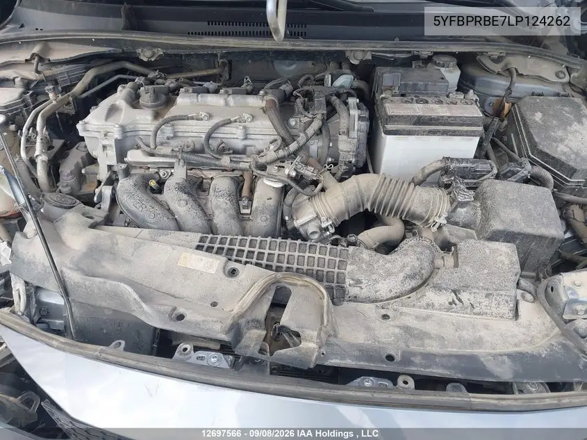 2020 TOYOTA COROLLA VIN 5YFBPRBE7LP124262 — фото 10