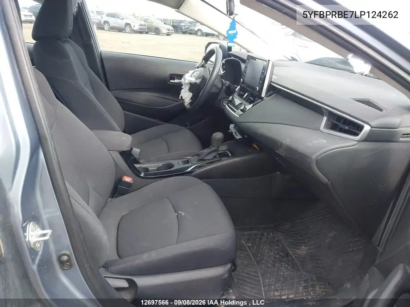 2020 TOYOTA COROLLA VIN 5YFBPRBE7LP124262 — фото 5