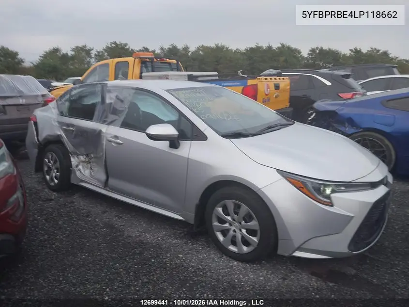 2020 TOYOTA COROLLA VIN 5YFBPRBE4LP118662 — фото 13