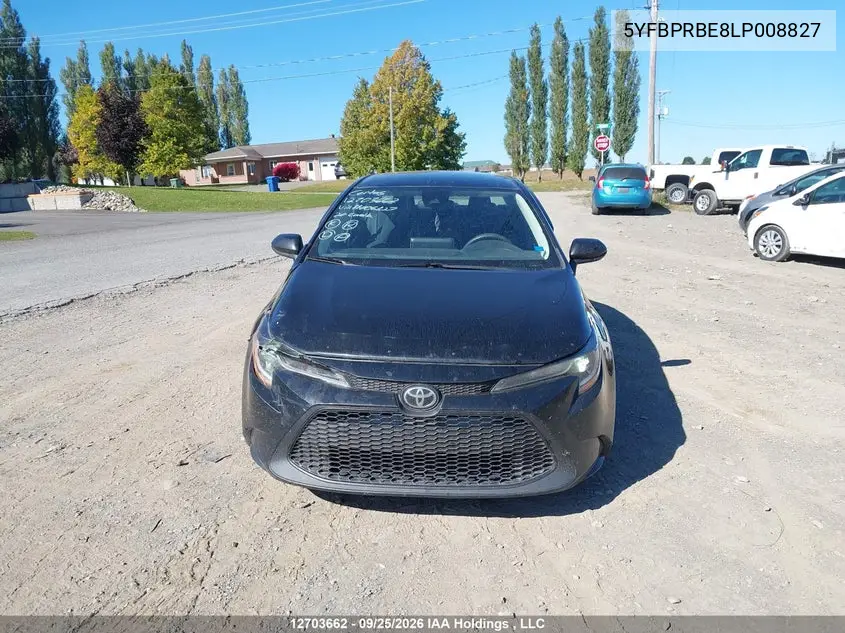 2020 TOYOTA COROLLA VIN 5YFBPRBE8LP008827 — фото 12