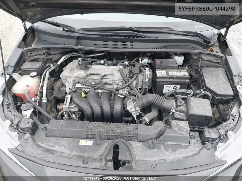 2020 TOYOTA COROLLA VIN 5YFBPRBE0LP044298 — фото 10