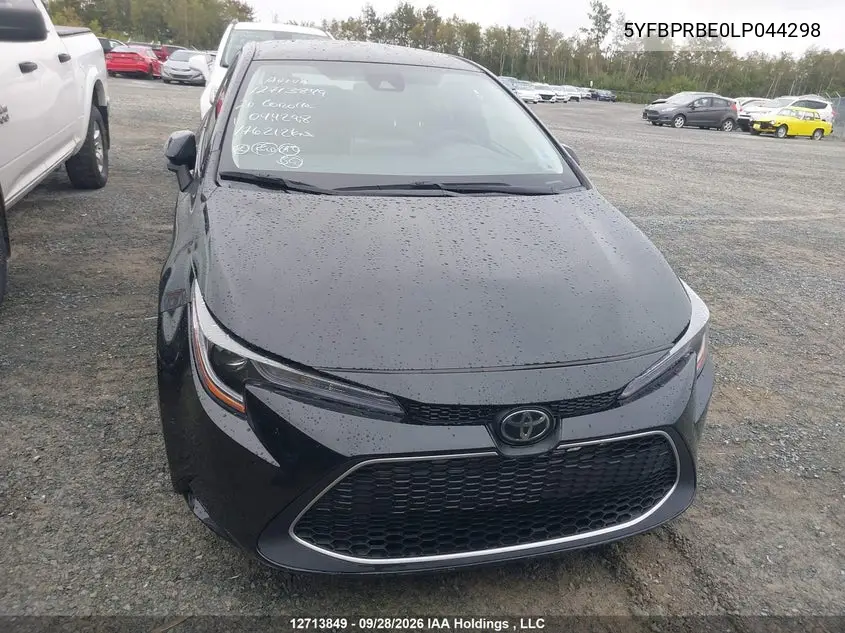 2020 TOYOTA COROLLA VIN 5YFBPRBE0LP044298 — фото 13