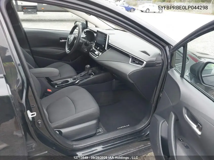 2020 TOYOTA COROLLA VIN 5YFBPRBE0LP044298 — фото 5