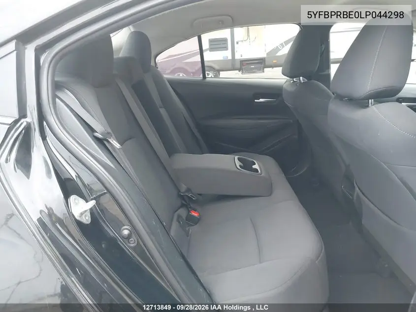 2020 TOYOTA COROLLA VIN 5YFBPRBE0LP044298 — фото 8