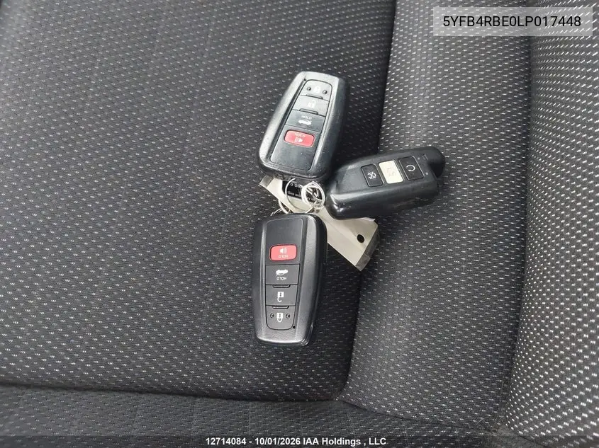 2020 TOYOTA COROLLA VIN 5YFB4RBE0LP017448 — фото 11