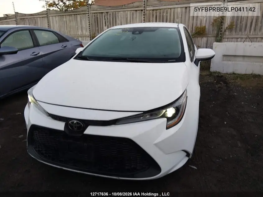 2020 TOYOTA COROLLA VIN 5YFBPRBE9LP041142 — фото 12