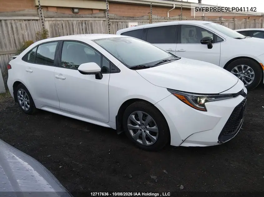 2020 TOYOTA COROLLA VIN 5YFBPRBE9LP041142 — фото 13