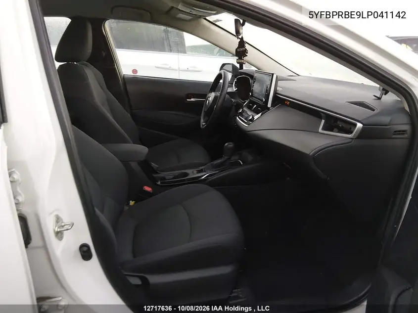 2020 TOYOTA COROLLA VIN 5YFBPRBE9LP041142 — фото 5