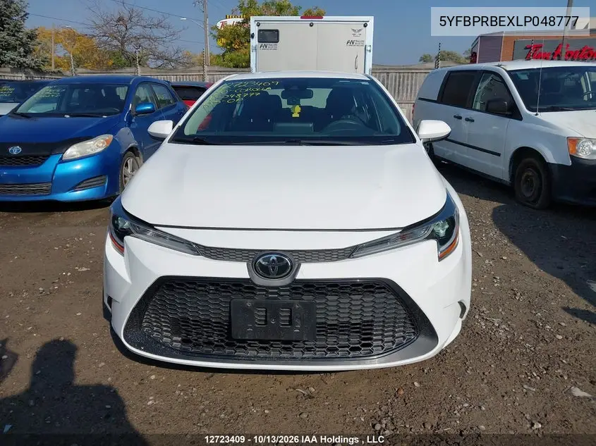 2020 TOYOTA COROLLA VIN 5YFBPRBEXLP048777 — фото 12