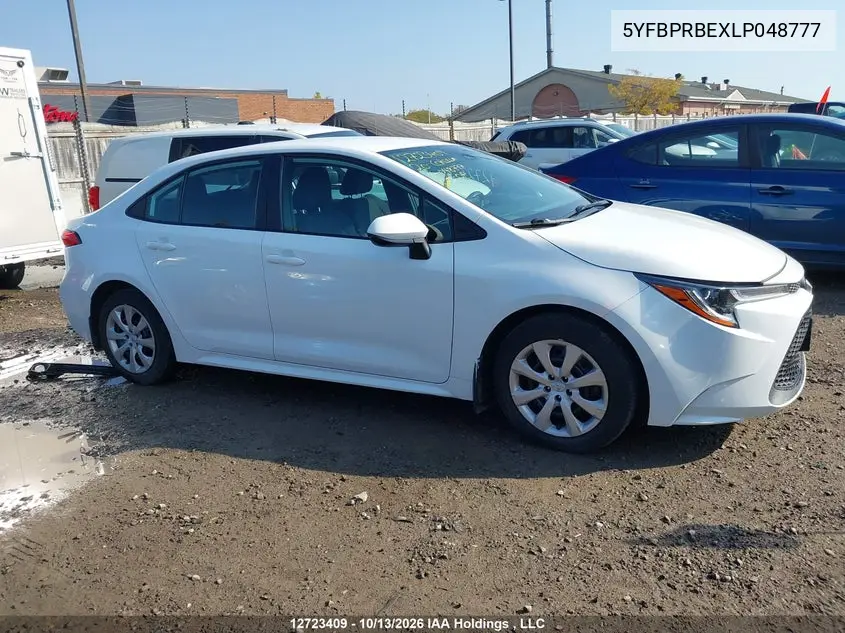 2020 TOYOTA COROLLA VIN 5YFBPRBEXLP048777 — фото 13