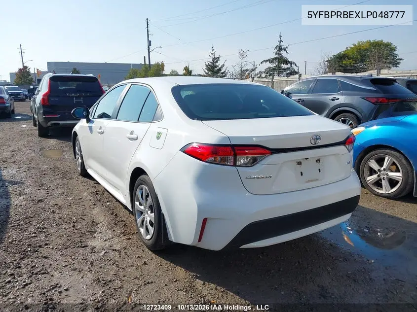 2020 TOYOTA COROLLA VIN 5YFBPRBEXLP048777 — фото 14