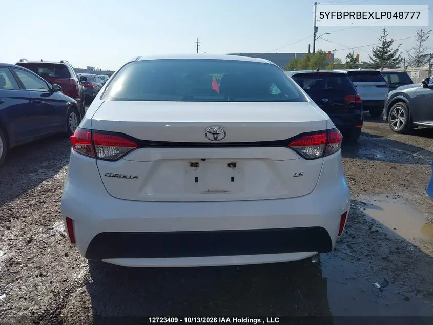 2020 TOYOTA COROLLA VIN 5YFBPRBEXLP048777 — фото 16