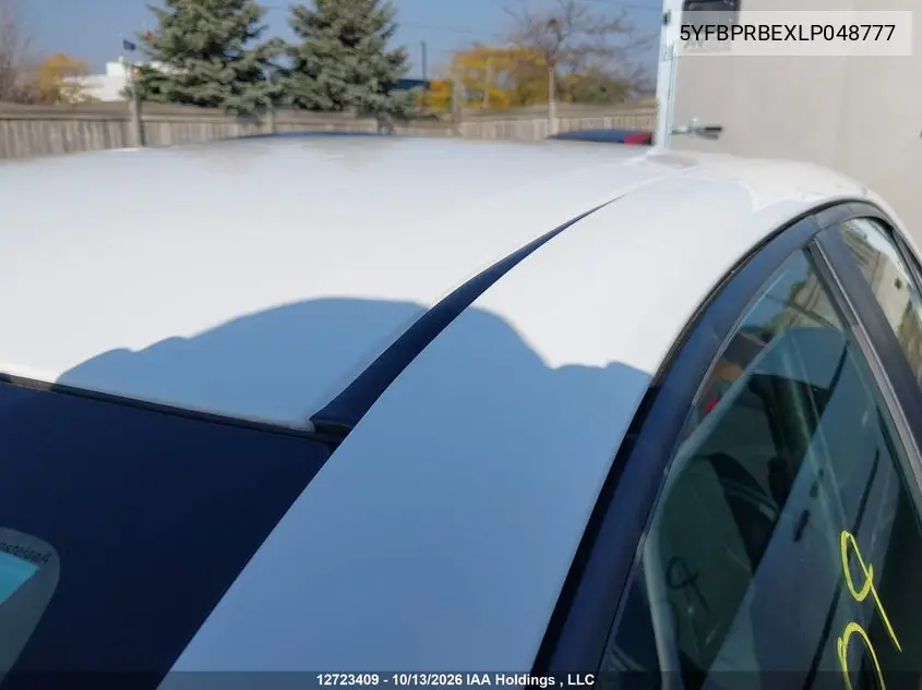 2020 TOYOTA COROLLA VIN 5YFBPRBEXLP048777 — фото 19