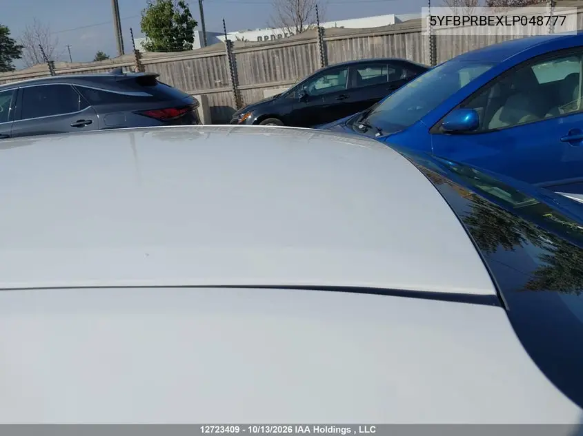 2020 TOYOTA COROLLA VIN 5YFBPRBEXLP048777 — фото 20