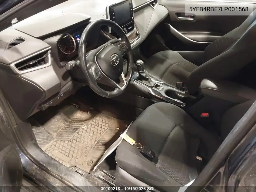 2020 TOYOTA COROLLA VIN 5YFB4RBE7LP001568 — фото 11