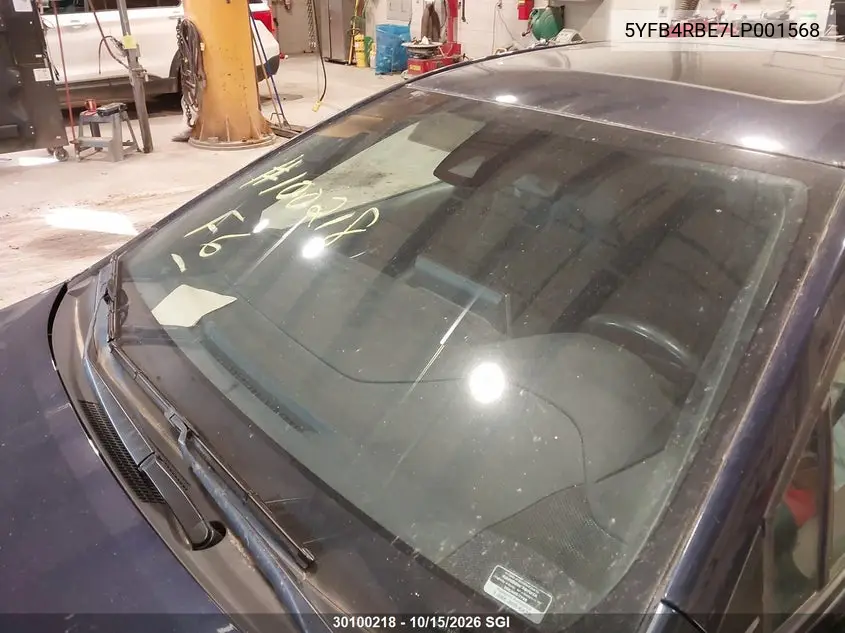 2020 TOYOTA COROLLA VIN 5YFB4RBE7LP001568 — фото 12
