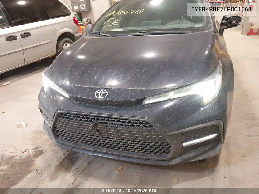 2020 TOYOTA COROLLA VIN 5YFB4RBE7LP001568 — фото 13