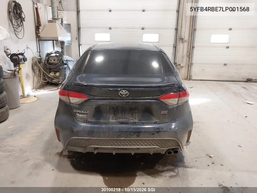 2020 TOYOTA COROLLA VIN 5YFB4RBE7LP001568 — фото 17
