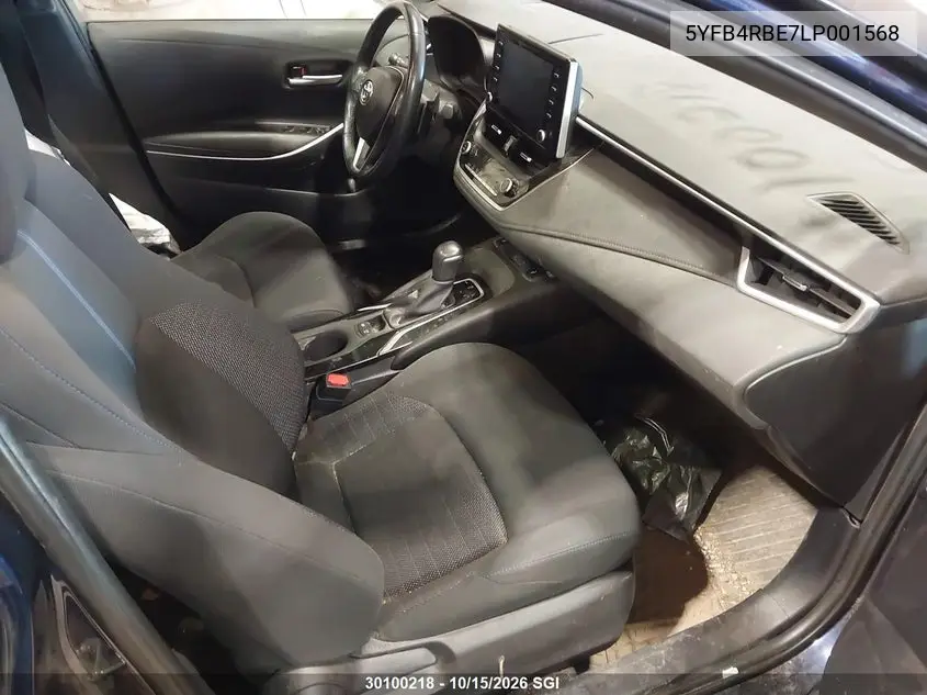 2020 TOYOTA COROLLA VIN 5YFB4RBE7LP001568 — фото 5