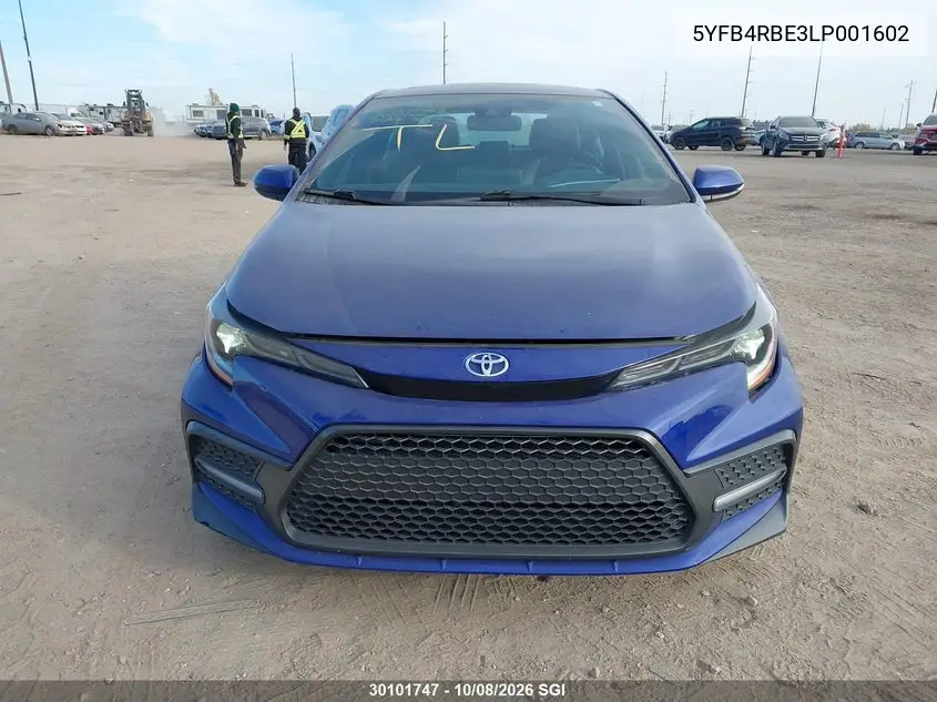 2020 TOYOTA COROLLA VIN 5YFB4RBE3LP001602 — фото 12