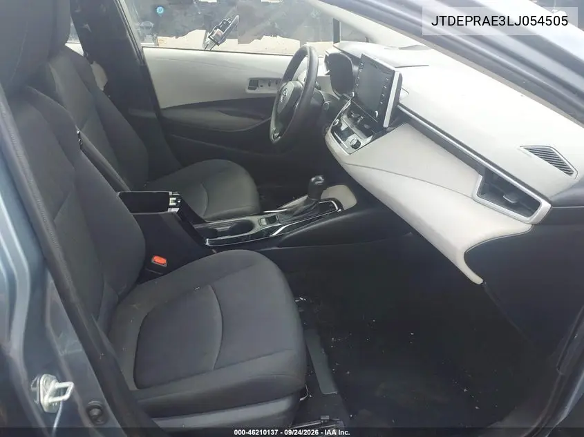 2020 TOYOTA COROLLA VIN JTDEPRAE3LJ054505 — фото 5