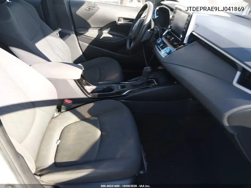 2020 TOYOTA COROLLA VIN JTDEPRAE9LJ041869 — фото 5