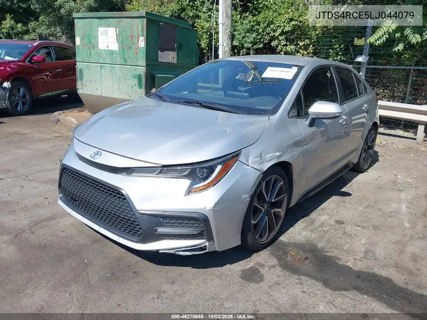 2020 TOYOTA COROLLA VIN JTDS4RCE5LJ044079 — фото 2