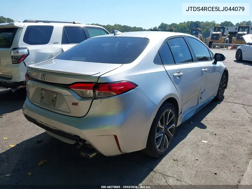 2020 TOYOTA COROLLA VIN JTDS4RCE5LJ044079 — фото 4