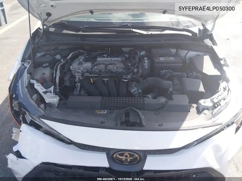 2020 TOYOTA COROLLA VIN 5YFEPRAE4LP050300 — фото 10