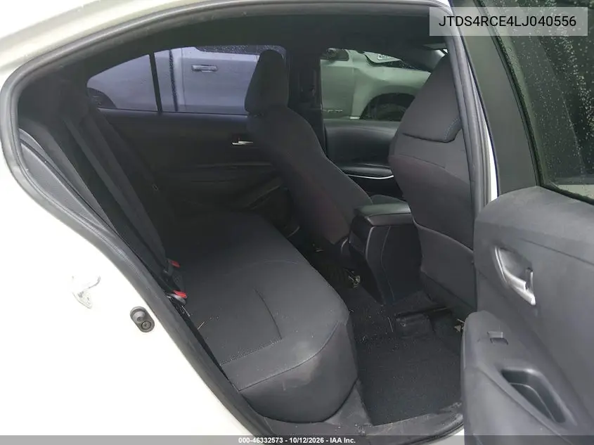 2020 TOYOTA COROLLA VIN JTDS4RCE4LJ040556 — фото 8