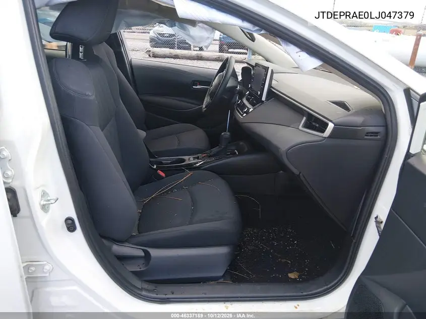 2020 TOYOTA COROLLA VIN JTDEPRAE0LJ047379 — фото 5