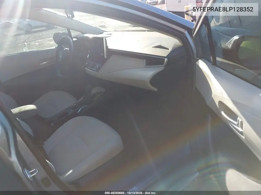 2020 TOYOTA COROLLA VIN 5YFEPRAE8LP128352 — фото 5