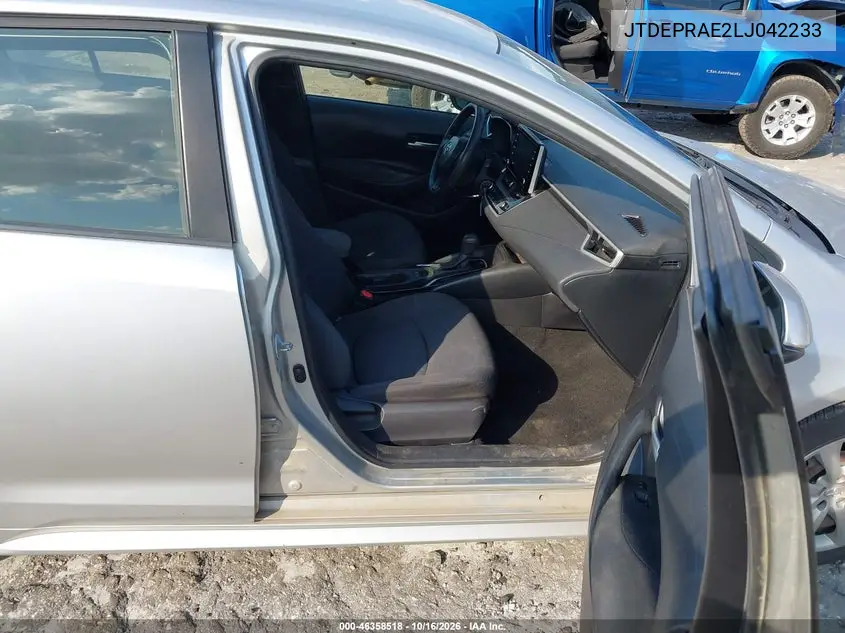 2020 TOYOTA COROLLA VIN JTDEPRAE2LJ042233 — фото 5