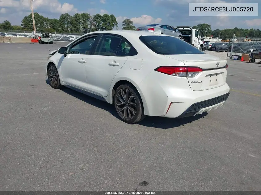 2020 TOYOTA COROLLA VIN JTDS4RCE3LJ005720 — фото 3