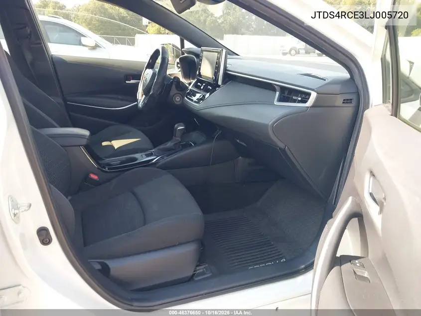 2020 TOYOTA COROLLA VIN JTDS4RCE3LJ005720 — фото 5